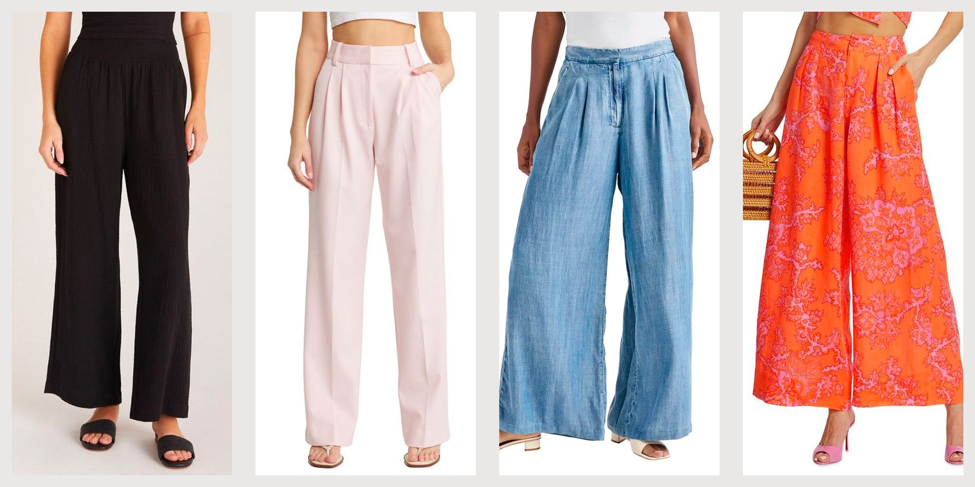 Amazon.com: Lightweight Summer Pants Women Beach Vacation Comfortable Summer  Sports Comfy Fit Gaucho Pants Comfy Fit with Pockets Lounging Elastic Waist  2024 Holiday Cropped Wide Leg Pants for Women : Sports &